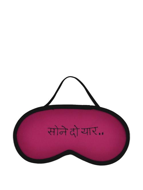 sone do yaar pink eye mask - 61002 - Very Small Image - 1