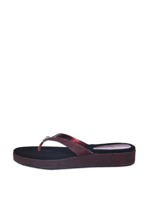 Easy Maroon Slip-Ons - 61081 - Very Small Image - 1