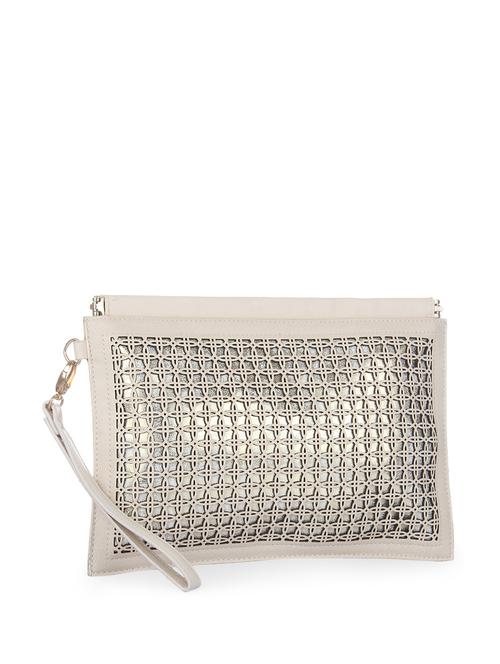 Stylish Persian Grey Clutch - 61531 - Very Small Image - 1