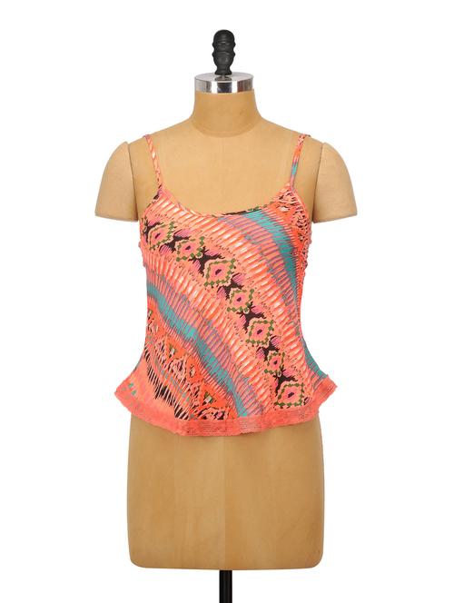pink print play top - 61644 - Very Small Image - 1