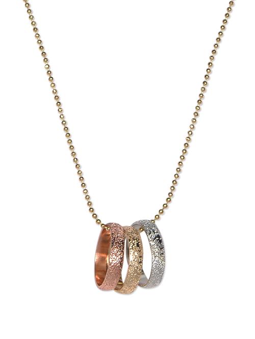 elegant golden ring pendant  - 63766 - Very Small Image - 1