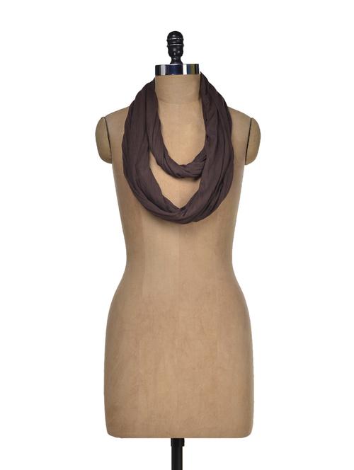Bravo Brown Viscose Snood  - 64757 - Very Small Image - 1