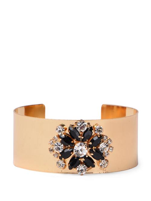 crystal floral cuff - 66276 - Very Small Image - 1