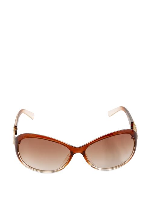 trendy brown oval sunglasses - 68840 - Very Small Image - 1