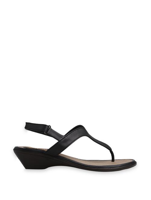 black strappy wedges - 69634 - Very Small Image - 1