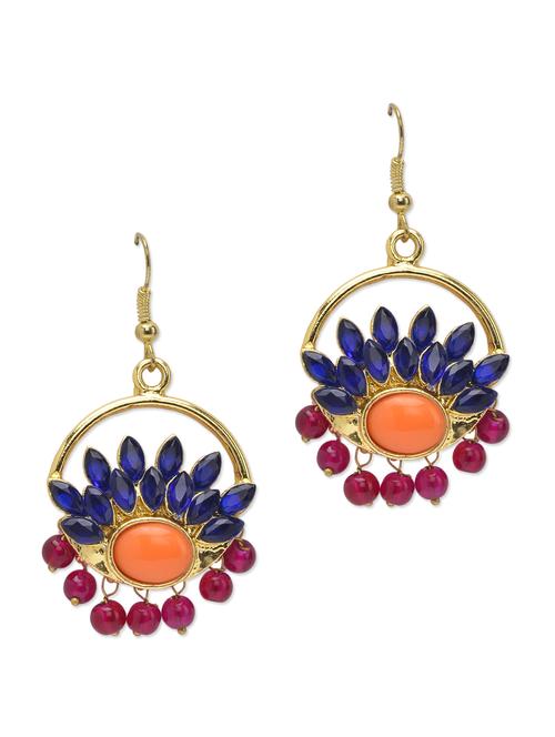 multi-coloured earrings - 70058 - Very Small Image - 1