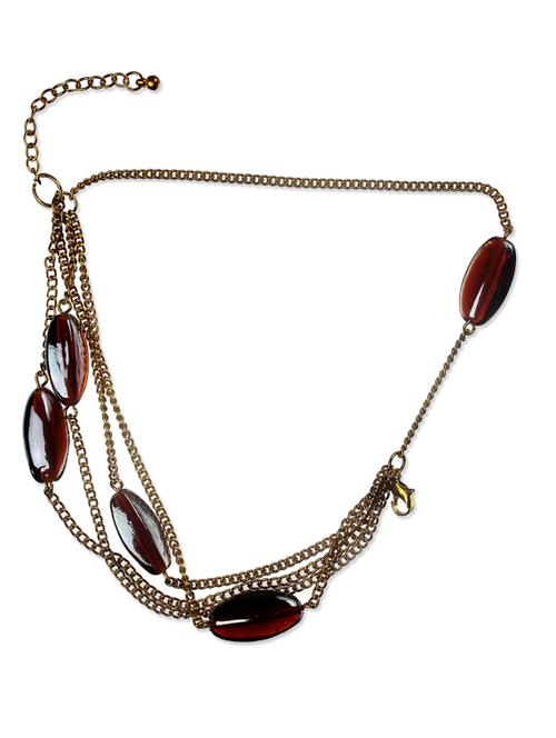 Delicate Brown Bracelet - 71057 - Very Small Image - 1