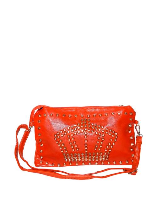 red studded sling bag - 71195 - Very Small Image - 1