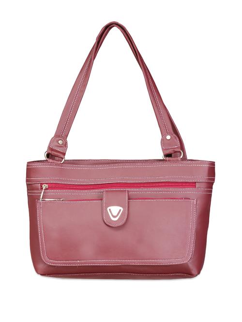 glossy pink designer handbag - 71602 - Very Small Image - 1