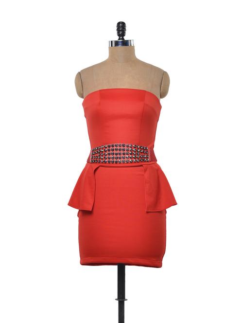 red blush gorgeous dress - 71740 - Very Small Image - 1