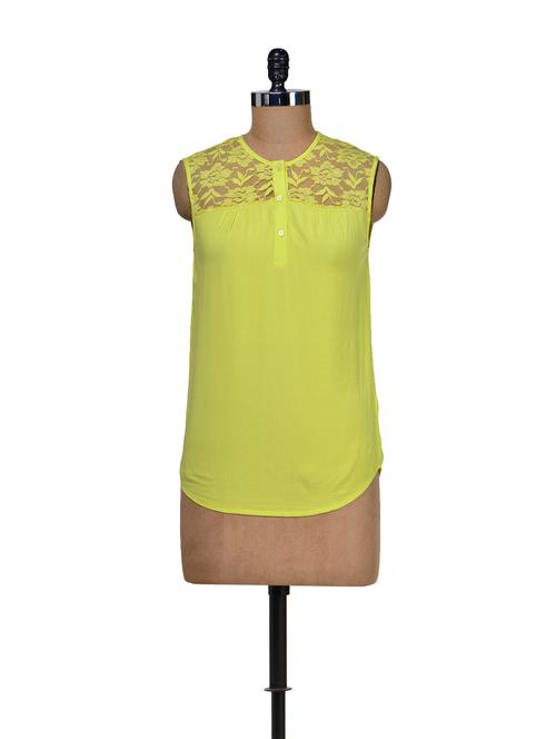 hot lemon sleeveless top - 72418 - Very Small Image - 1