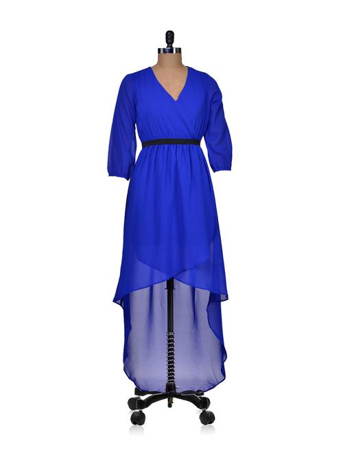 full sleeved short front dress - 72475 - Very Small Image - 1