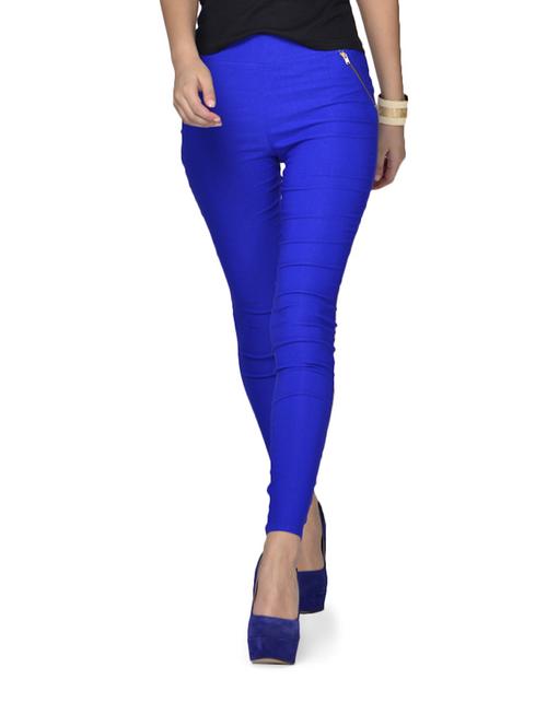 plush blue jeggings - 72524 - Very Small Image - 1