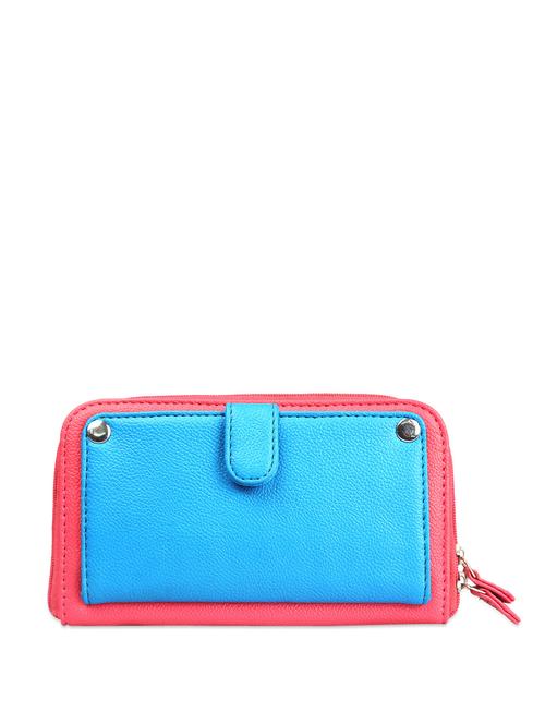 compact clutch in pink-turquoise - 72697 - Very Small Image - 1
