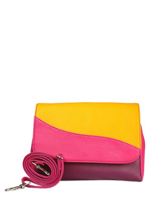 colour blocked sling bag - 72712 - Very Small Image - 1