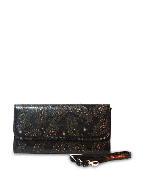 Traditional motif laser cut purse - 73988 - Very Small Image - 1