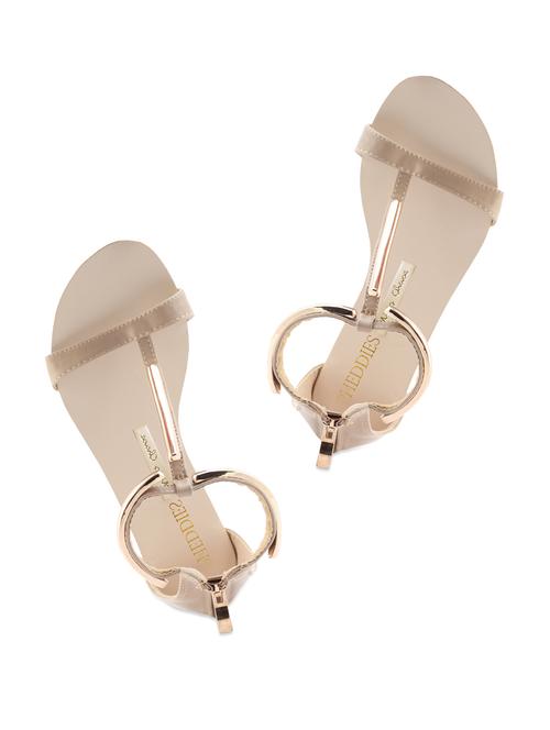 Ivory Leather Strap Sandals - 74145 - Very Small Image - 1