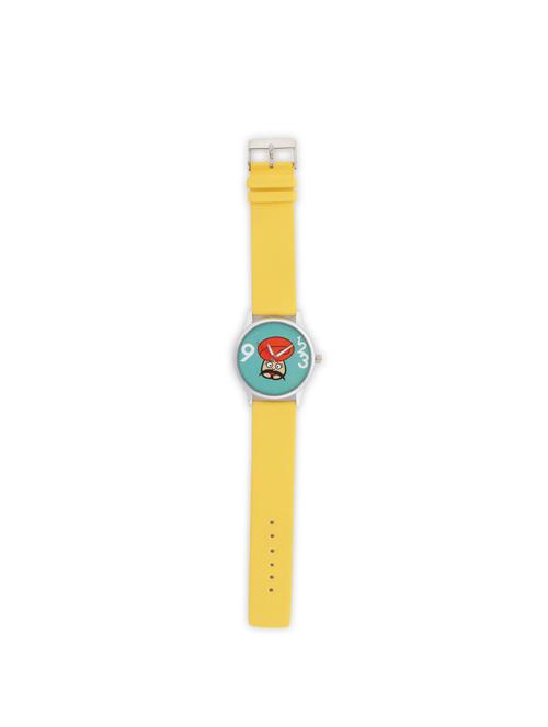 moustache man wrist watch - 7545 - Very Small Image - 1