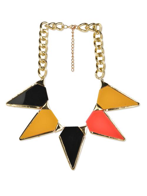 multicolored spike necklace - 78501 - Very Small Image - 1