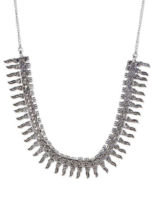 ethnic metal necklace - 78715 - Very Small Image - 1