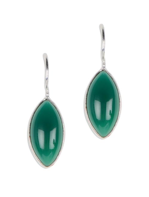 stone drop style earrings - 78733 - Very Small Image - 1