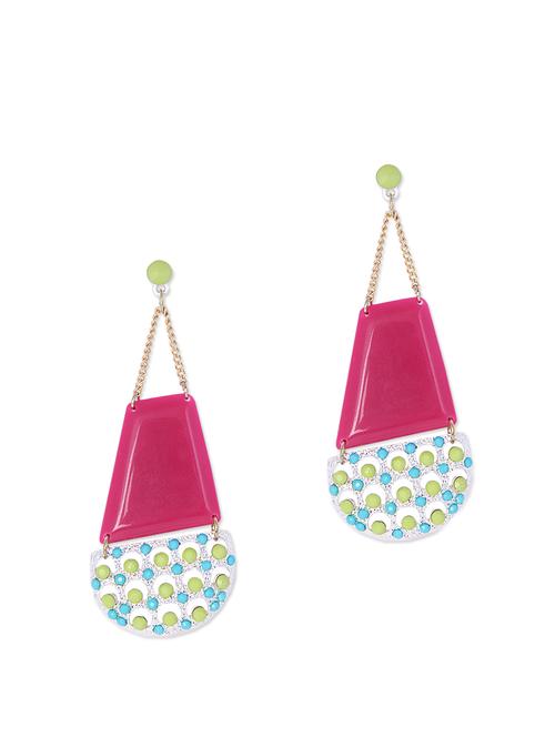 prettylicious pink earrings - 80137 - Very Small Image - 1