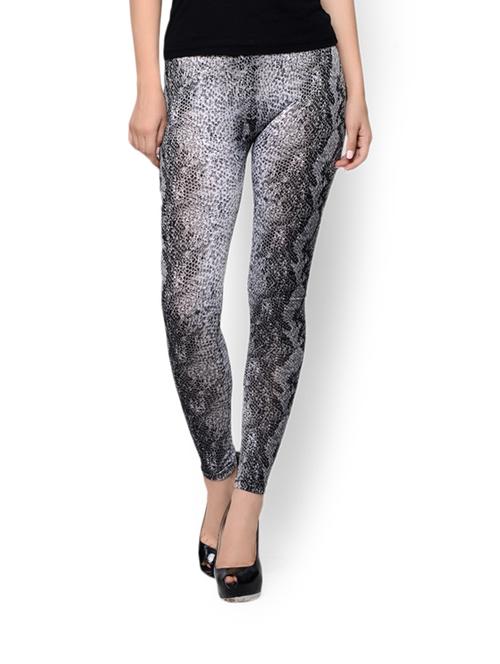 grey snake print jeggings - 80469 - Very Small Image - 1