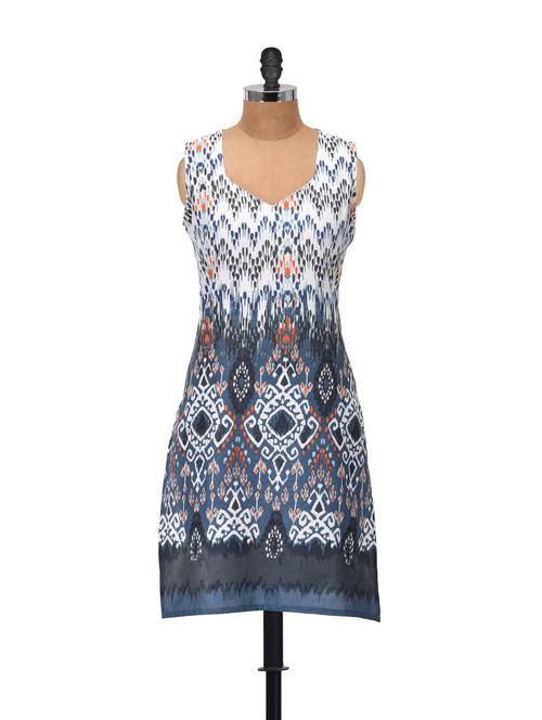 printed cotton regular kurta - 81258 - Very Small Image - 1