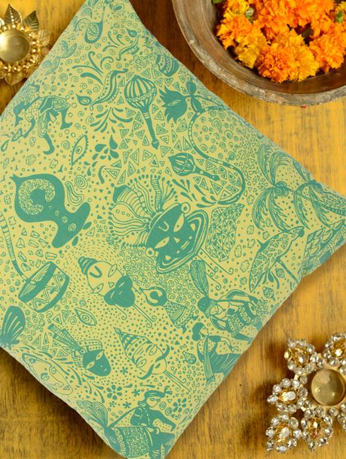 ethnic print cushion cover - 83765 - Very Small Image - 1