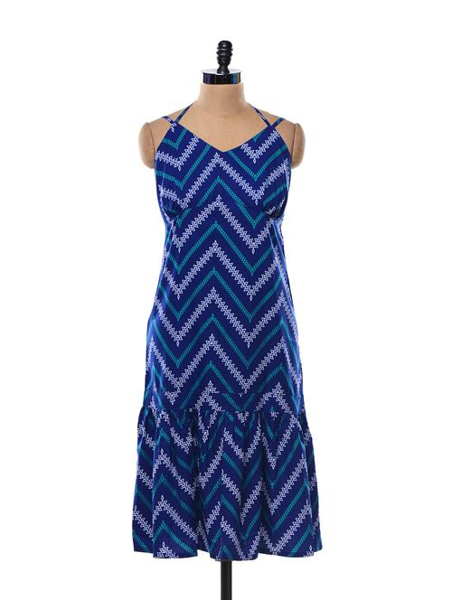 aztec print midi dress - 84224 - Very Small Image - 1
