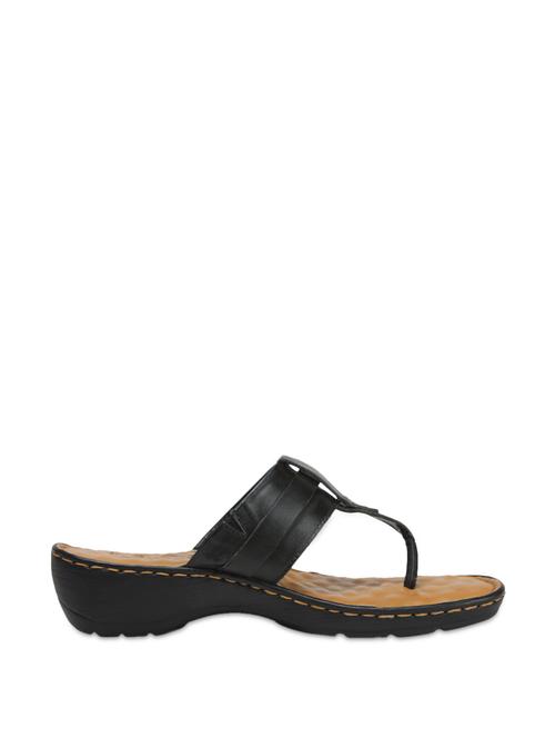 black  toe separator slippers - 846931 - Very Small Image - 1