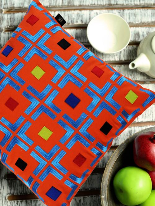 blue awesome design cushion cover - 847097 - Very Small Image - 1