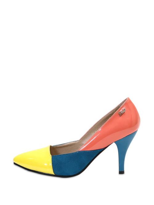 colour blocked point-toe pumps - 847231 - Very Small Image - 1