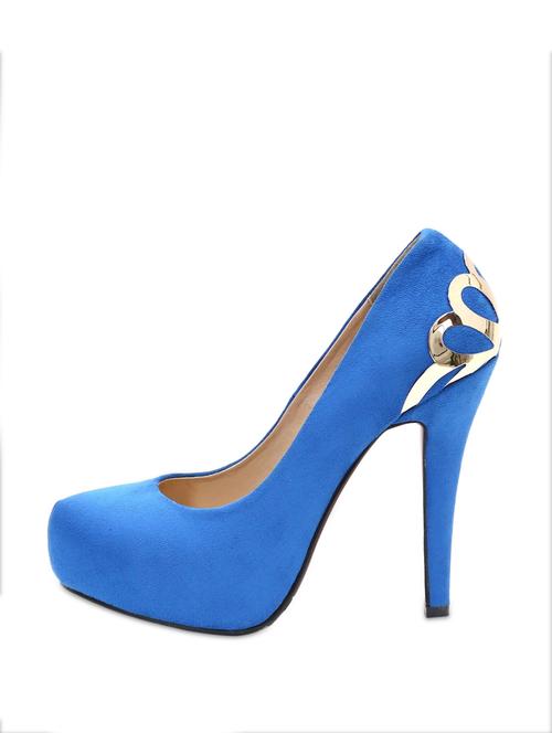 metal trimmed azure pumps - 847232 - Very Small Image - 1