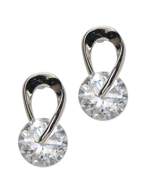 sassy silver studded earrings - 847347 - Very Small Image - 1