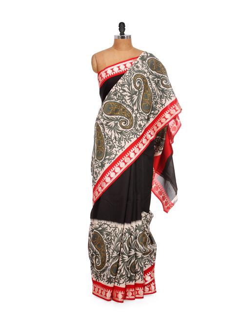 traditional ethinc saree - 84843 - Very Small Image - 1