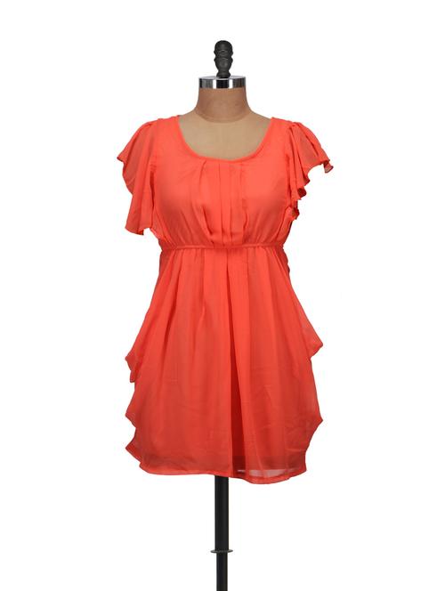 orange tunic dress - 848670 - Very Small Image - 1