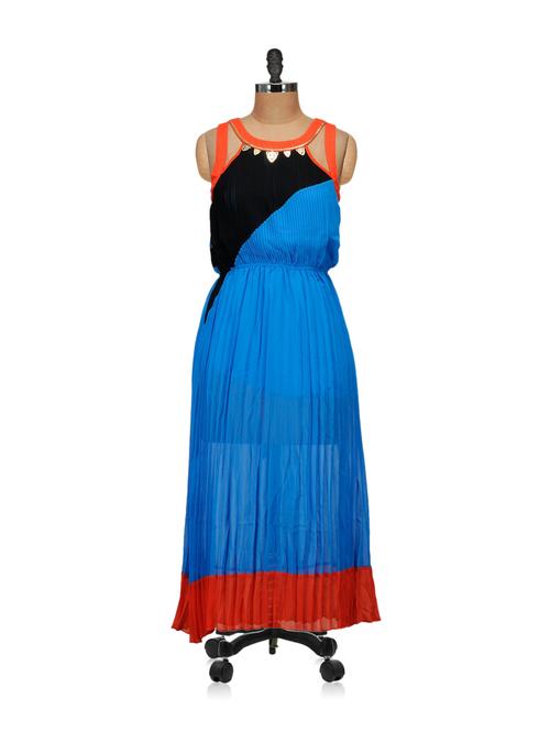 blue maxi dress - 848698 - Very Small Image - 1