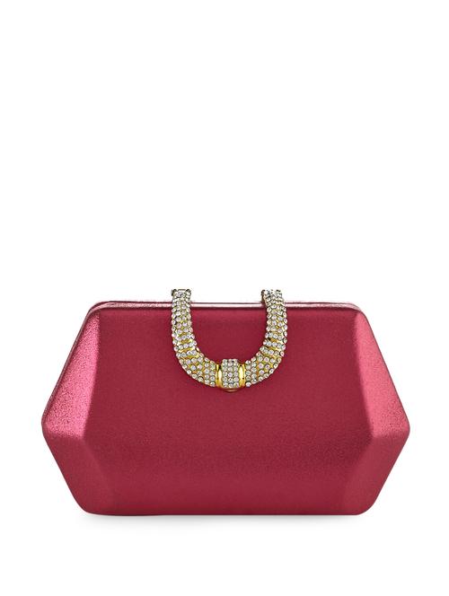 red and golden box clutch - 850181 - Very Small Image - 1