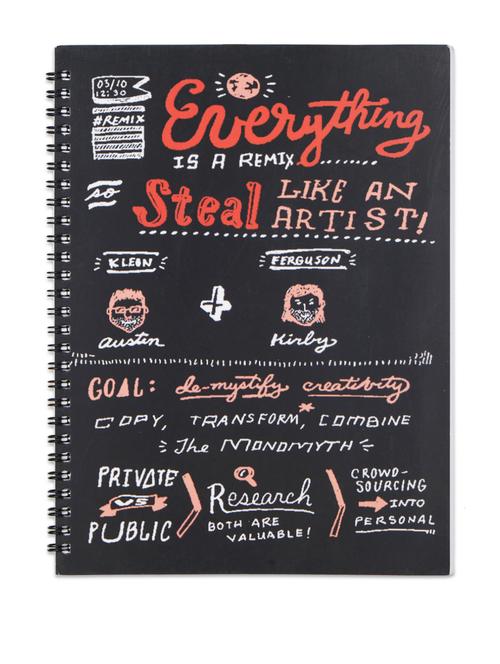 remix cover ruled notebook  - 850483 - Very Small Image - 1