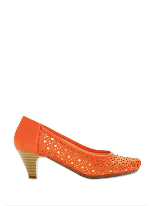 Orange slip on pump - 850890 - Very Small Image - 1