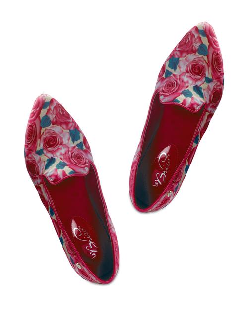 Pink printed Ballerinas - 850922 - Very Small Image - 1