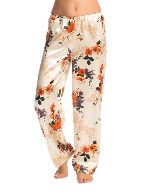 floral satin pajama bottoms - 851895 - Very Small Image - 1