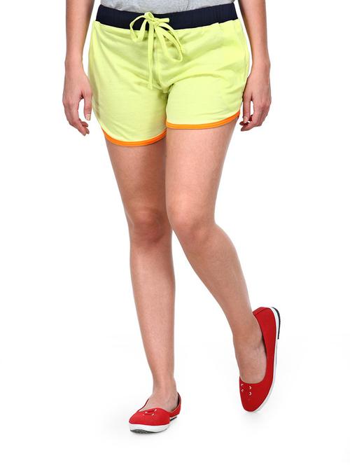 Cute lime green shorts with drawstrings - 855273 - Very Small Image - 1