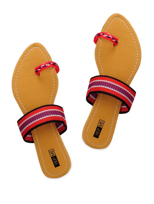 Elegant Red Sandals - 856209 - Very Small Image - 1