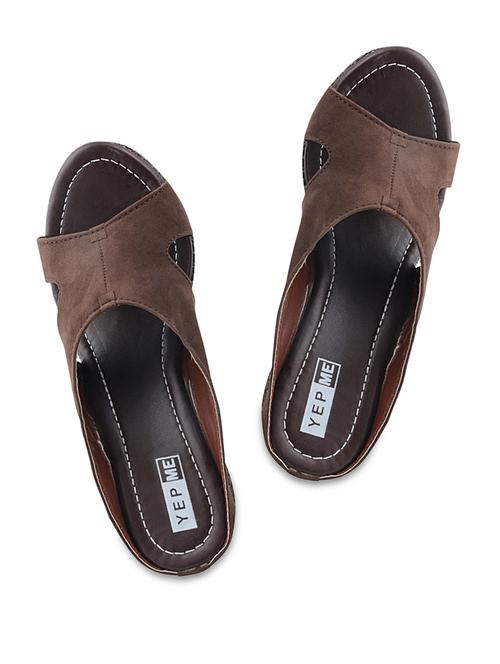 Brown Braided Wedges - 856295 - Very Small Image - 1