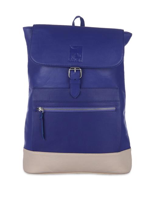 Stylish blue back-pack - 857528 - Very Small Image - 1