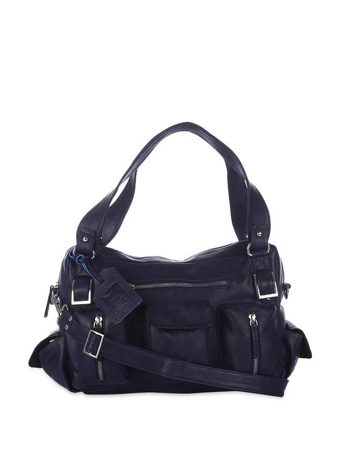 Midnight blue tote with multiple pockets - 857544 - Very Small Image - 1