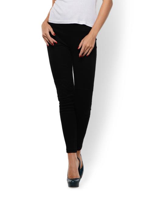 waist firming essential black treggings - 85910 - Very Small Image - 1