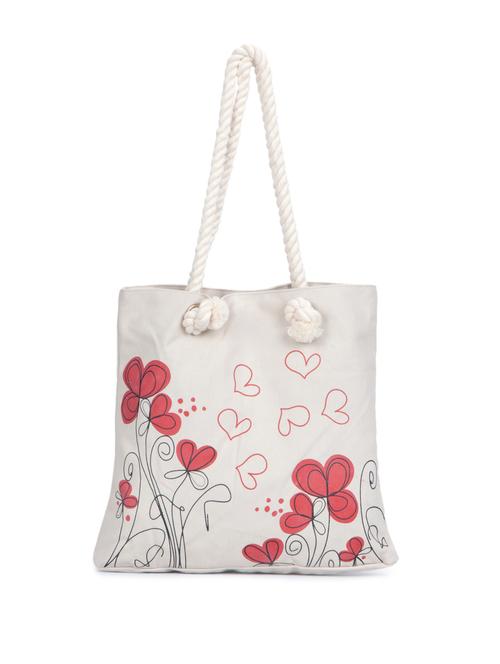 trendy canvas shopping bag - 860906 - Very Small Image - 1